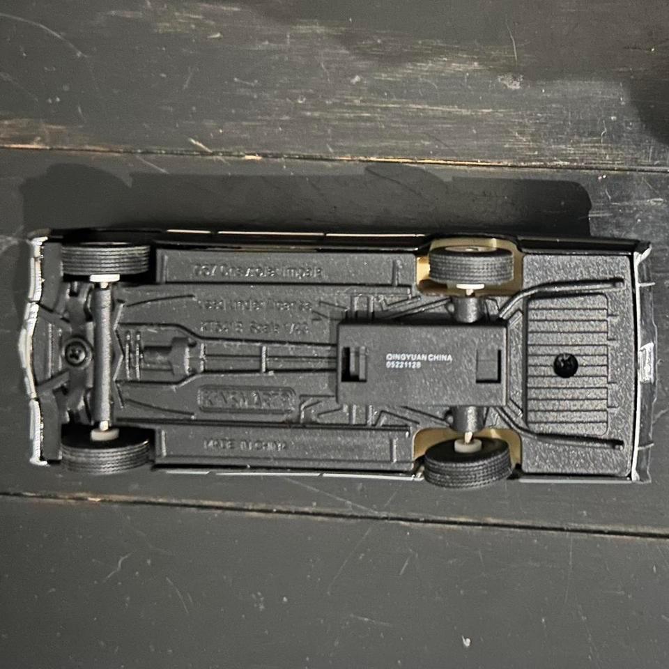 Black 1967 Chevrolet Impala Diecast 495d 6