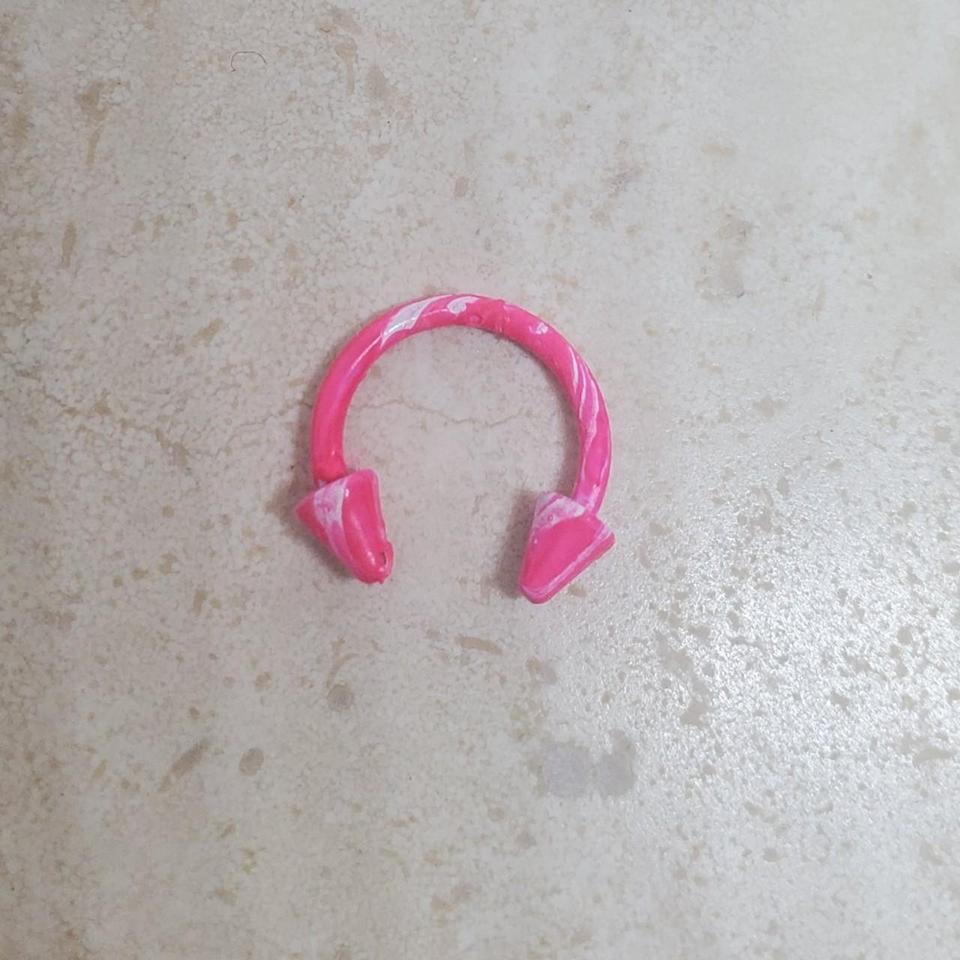 2 Pink Ball Spike 16g 2