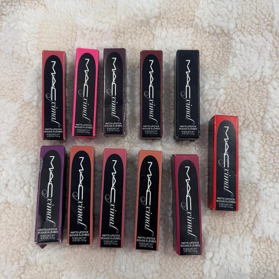 Mac Matte Lipstick Collection