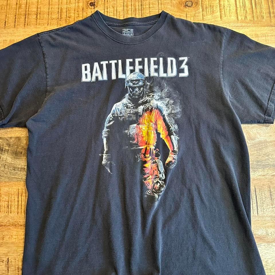 Vintage Battlefield 3 Black T Shirt C3ef
