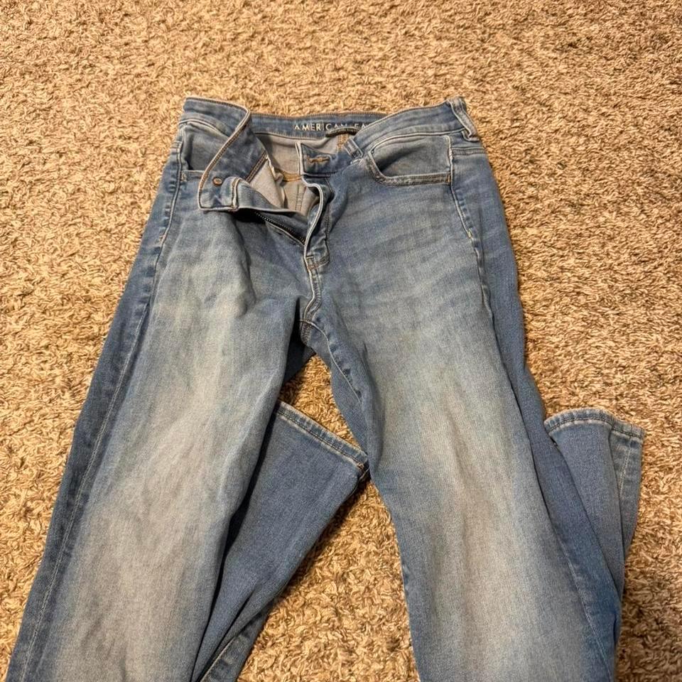 American Eagle Blue Straight Leg 019b
