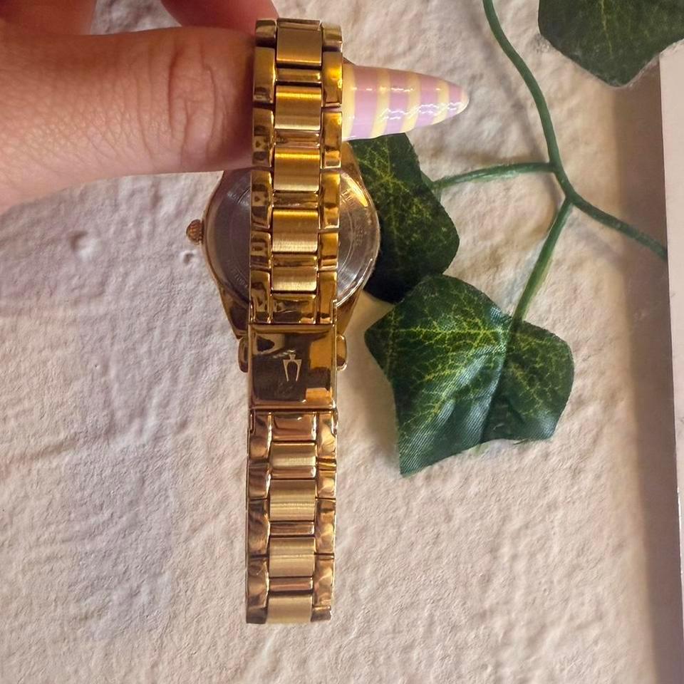 Authentic Bulova Gold Minnie Mouse 864e 3