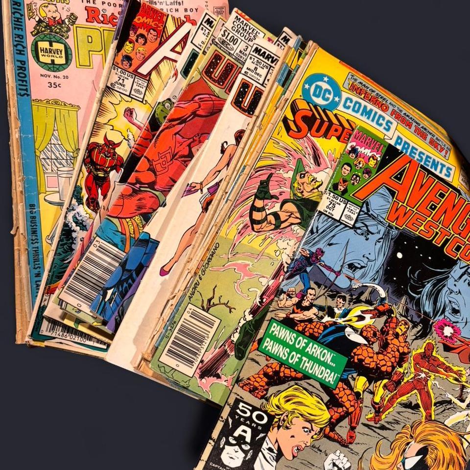 Vintage Comic Book Lot Comics D17d