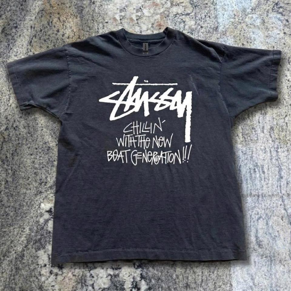 Stussy Black Graphic Tee With 5b5d
