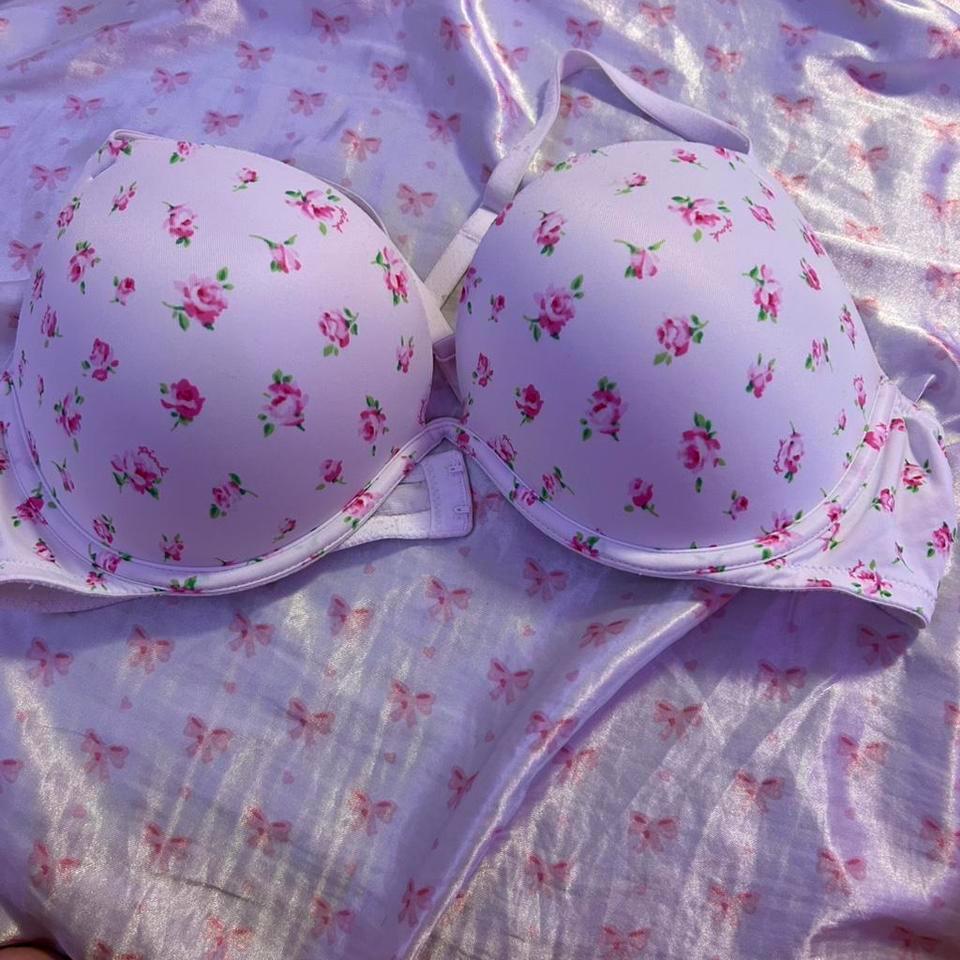 Victorias Secret Pink Floral Push Up 282c