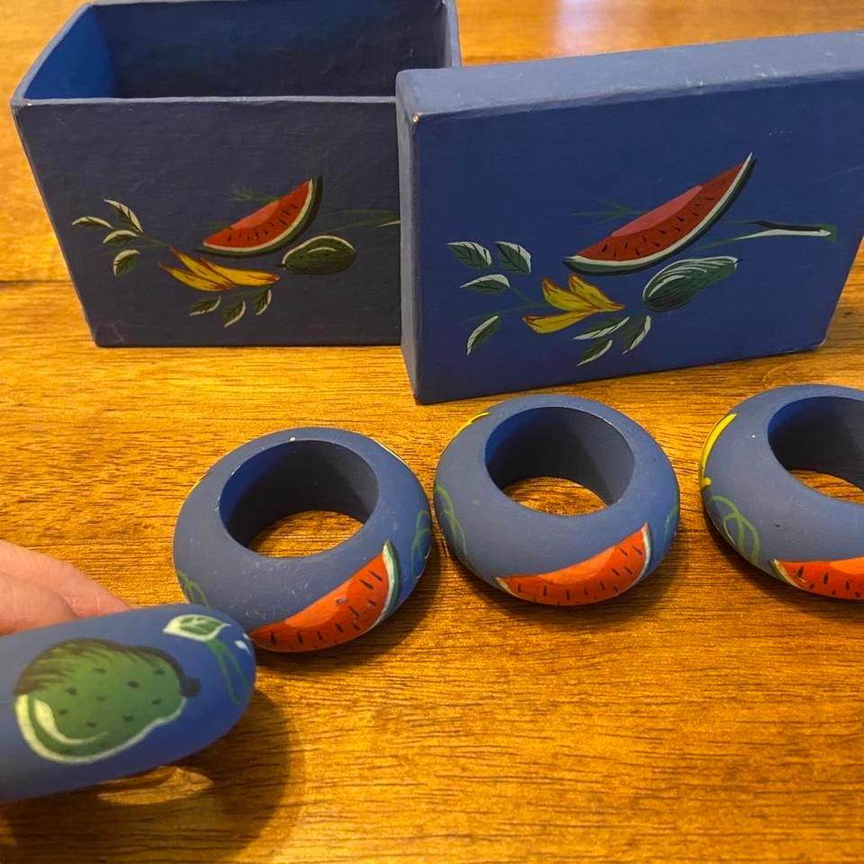 Set Of 4 Watermelon Banana 4