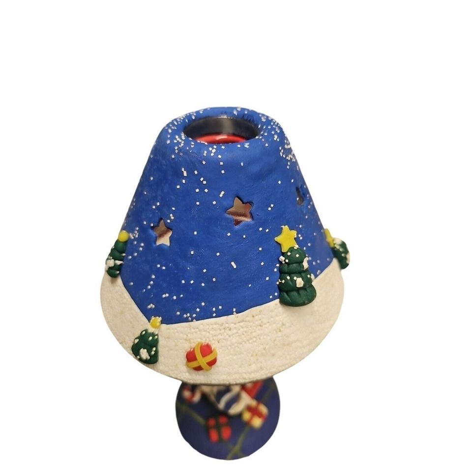 Clay Santa Tea Light Candle 37e6 2