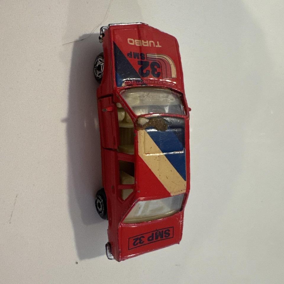 Red Vintage Die Cast Toy