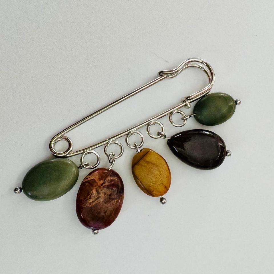 Handmade Beaded Brooch One Of 6a9d 3