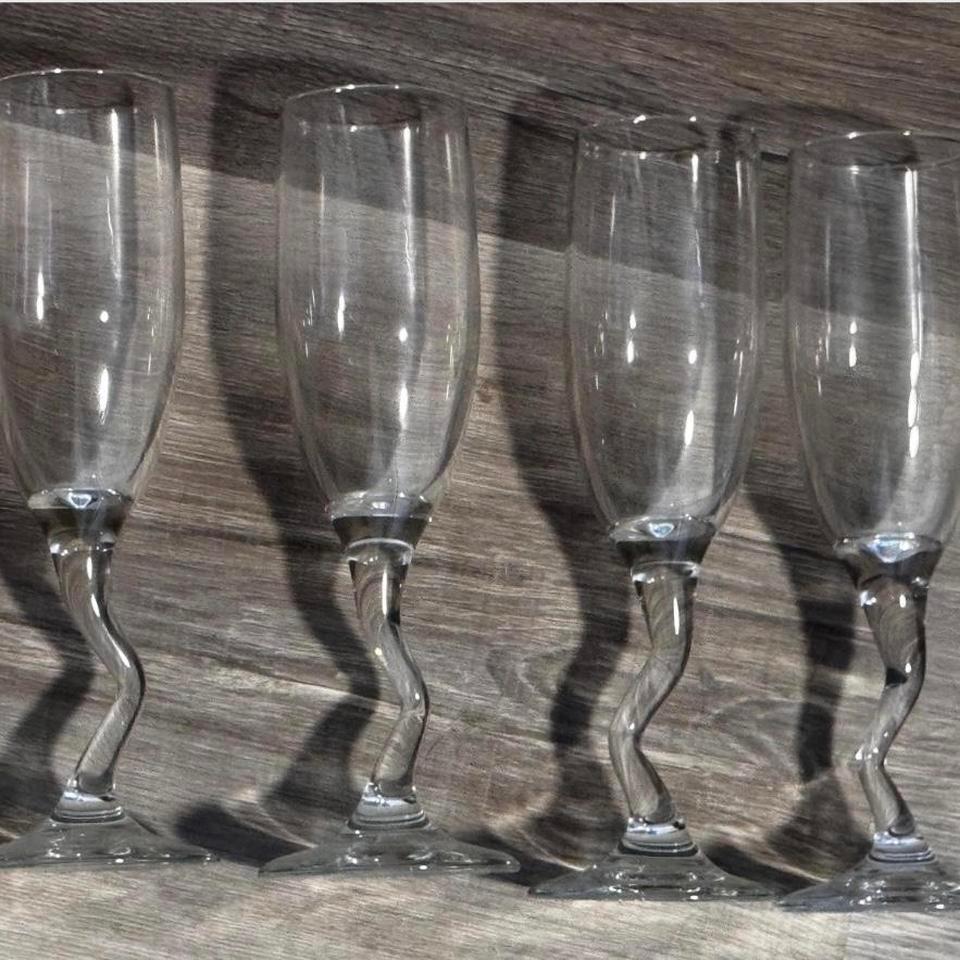 Set Of 4 Vintage Champagne 6769 5