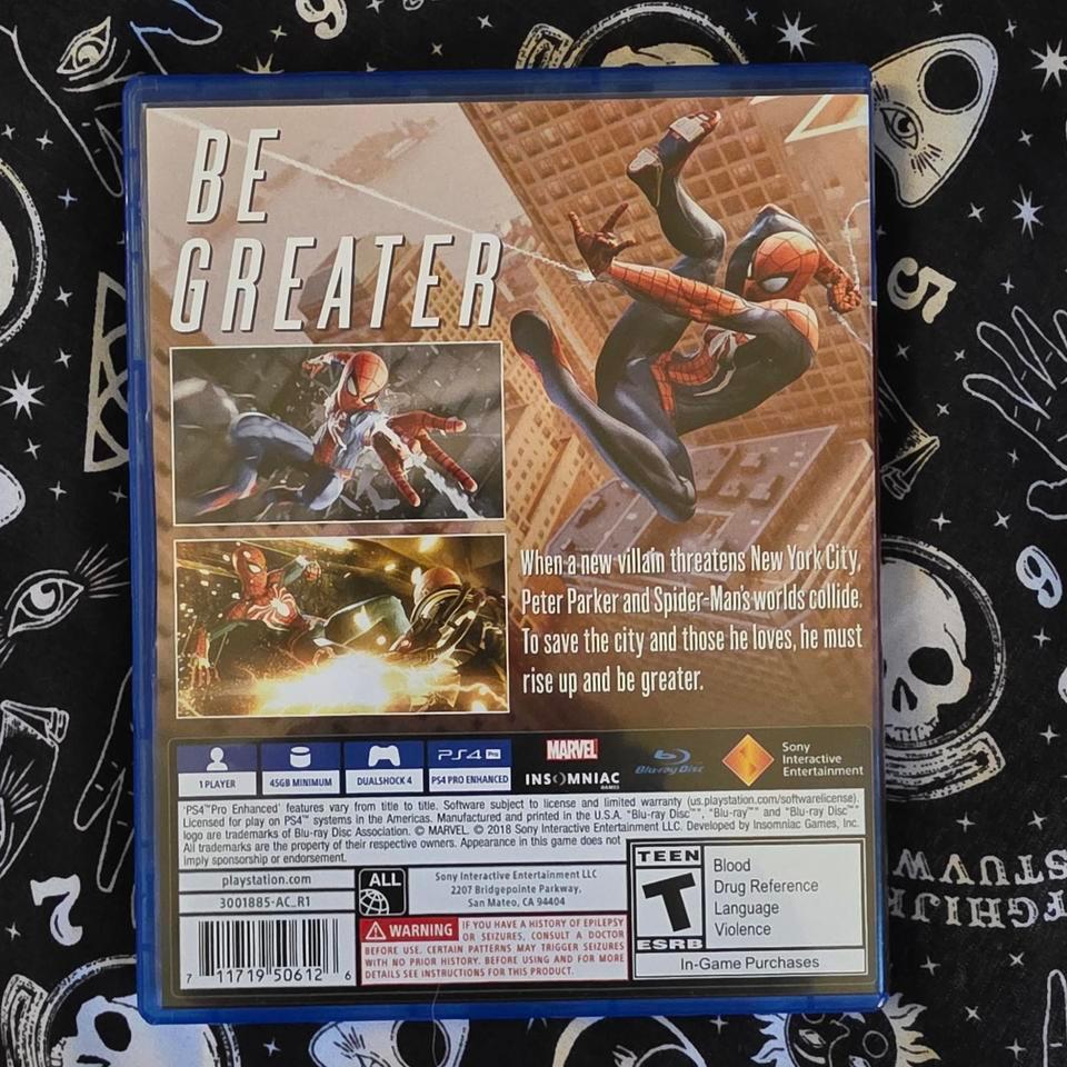 Marvels Spider Man Ps4 Spiderman 2