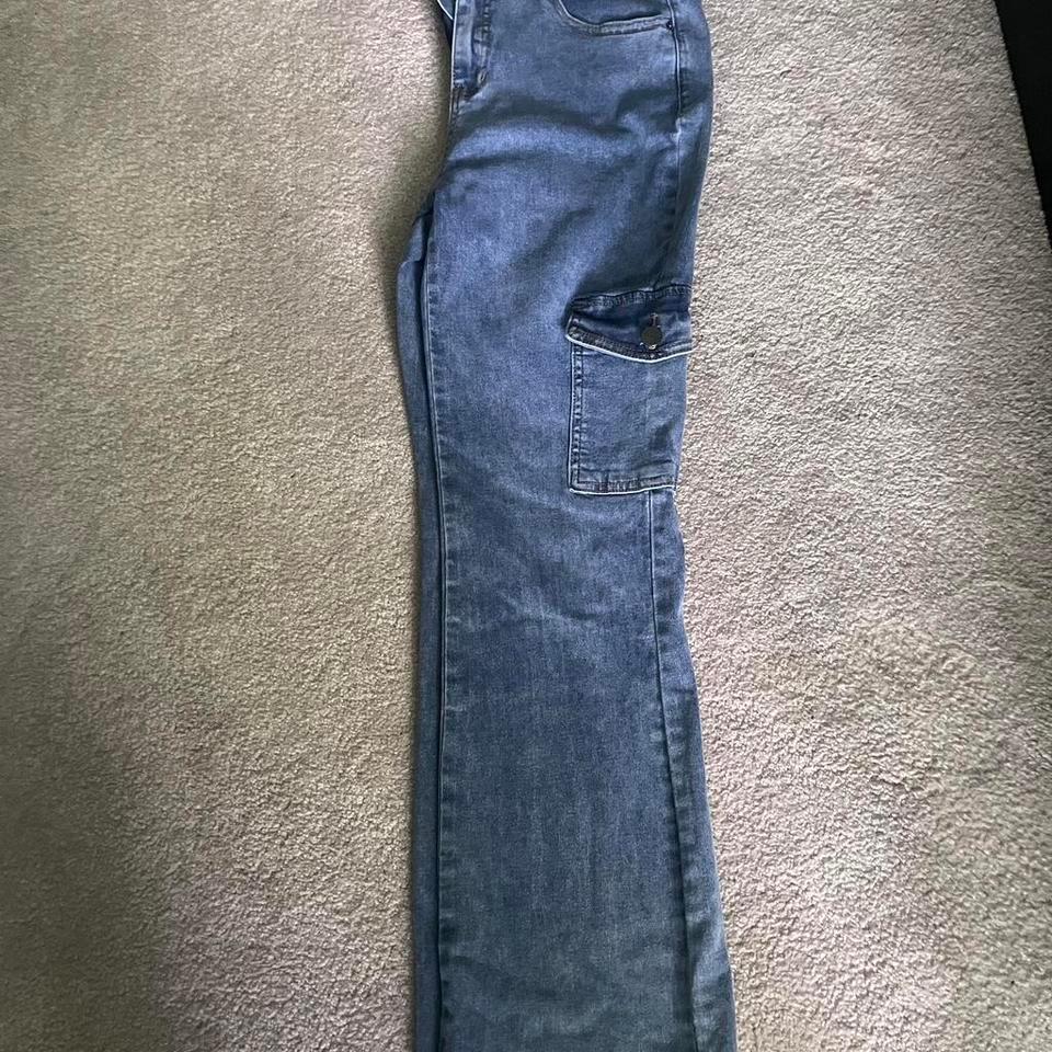 Bleu Low Rise Flare Jeans 1161 4