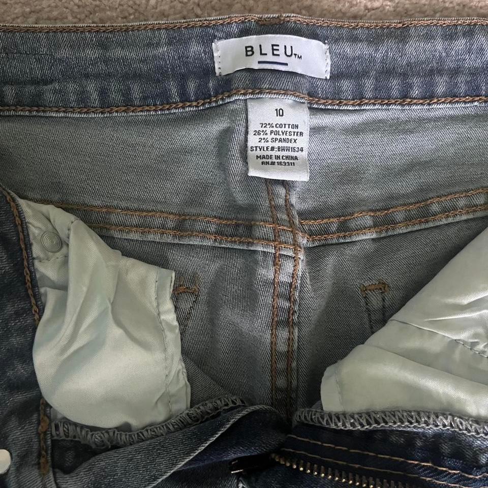 Bleu Low Rise Flare Jeans 1161 2