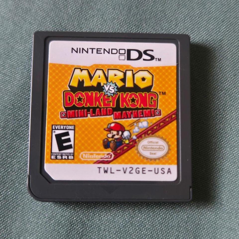 Nintendo Ds Game Mario Vs D2ec