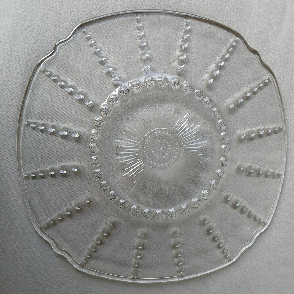 Federal Glass Columbia Clear Depression Dc23 2
