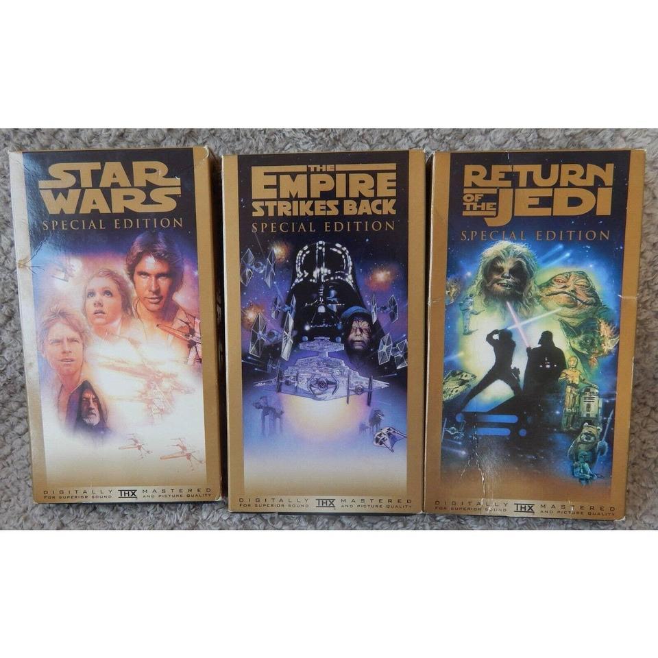 Star Wars Trilogy Vhs 1997 5