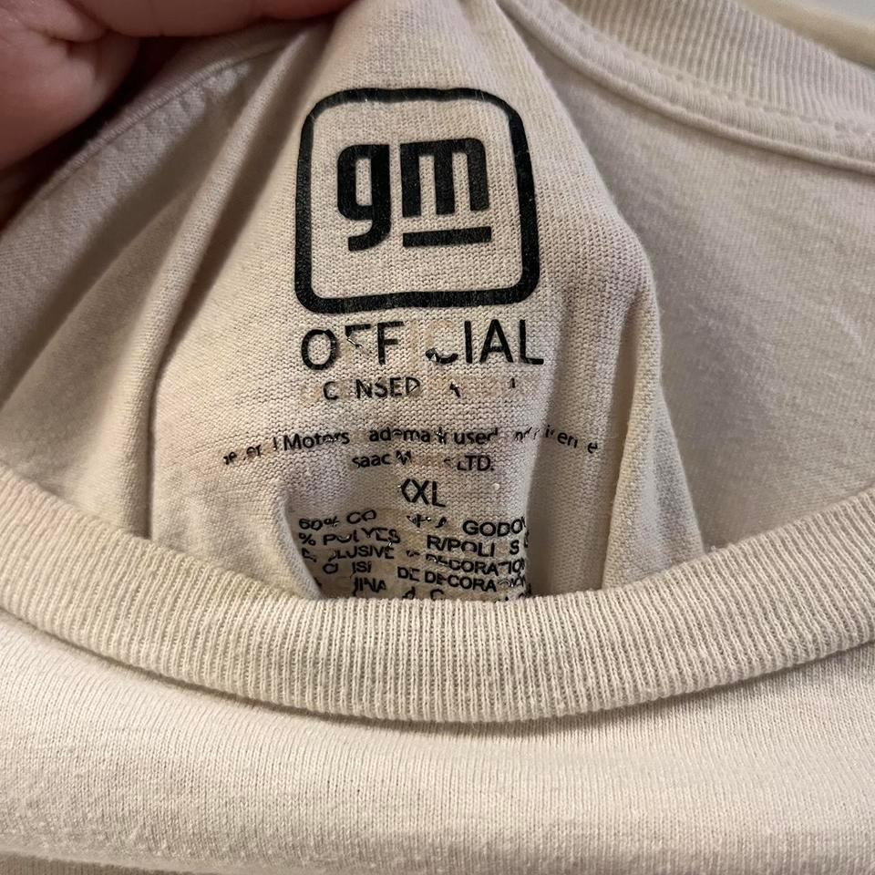 Cream Vintage 90s Camaro Tee 33ff 2