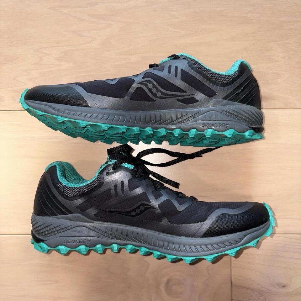 Saucony Peregrine 8 Black Trail 3