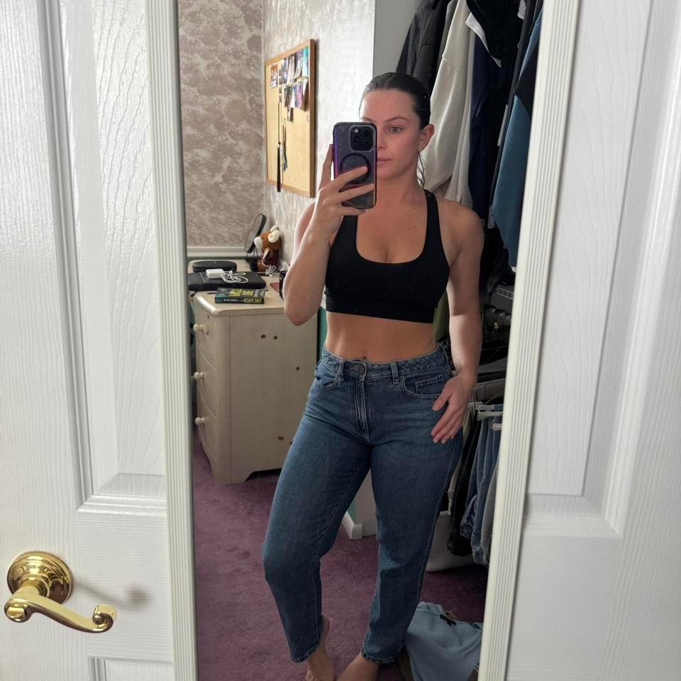 Garage Dark Denim Mom Jeans 4