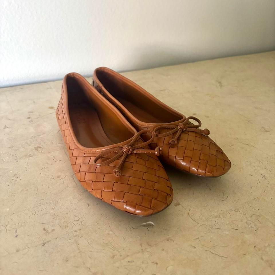 Schutz Arissa Woven Leather Flats 70c0
