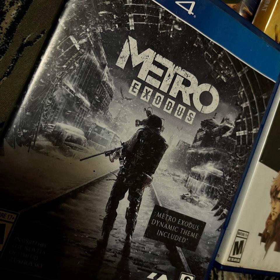 Metro Exodus Ps4 Game Metroexodus