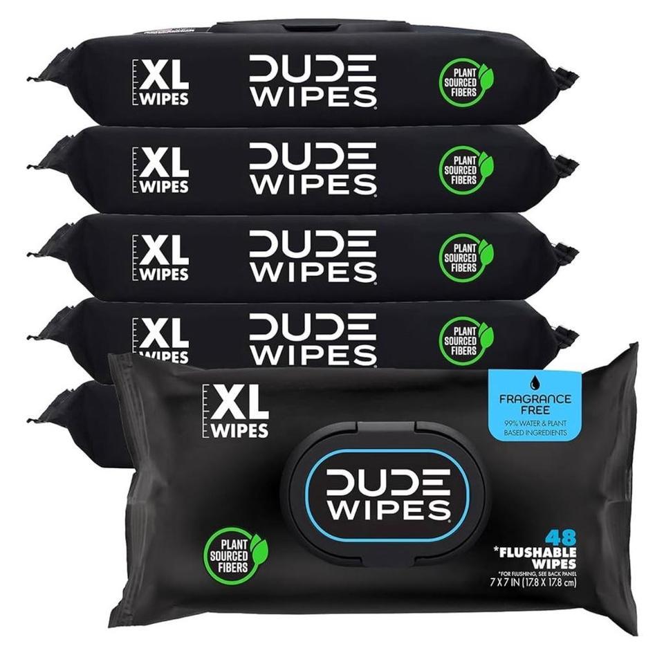 Dude Wipes Xl Flushable Wipes 5541