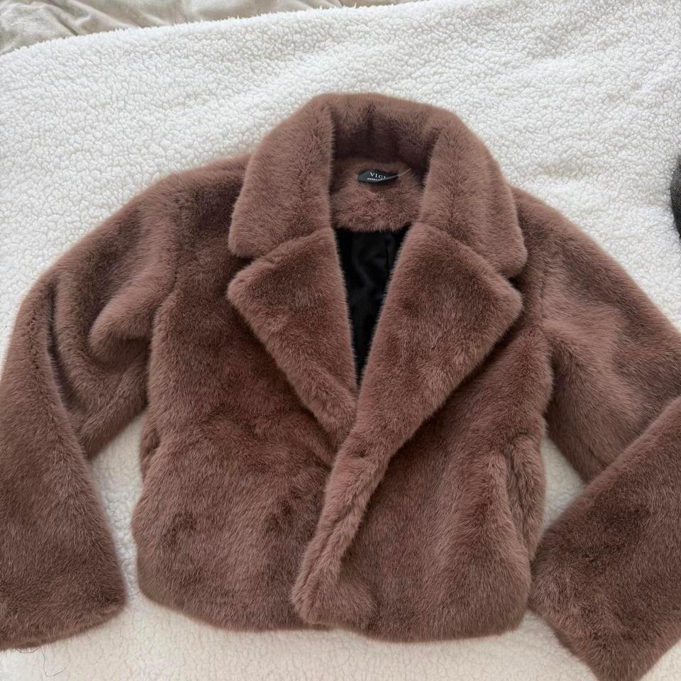 Vici Fur Cropped Coat The Ea38 3