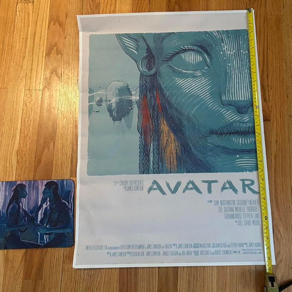 Avatar Poster With Mouse Pad 9f8f