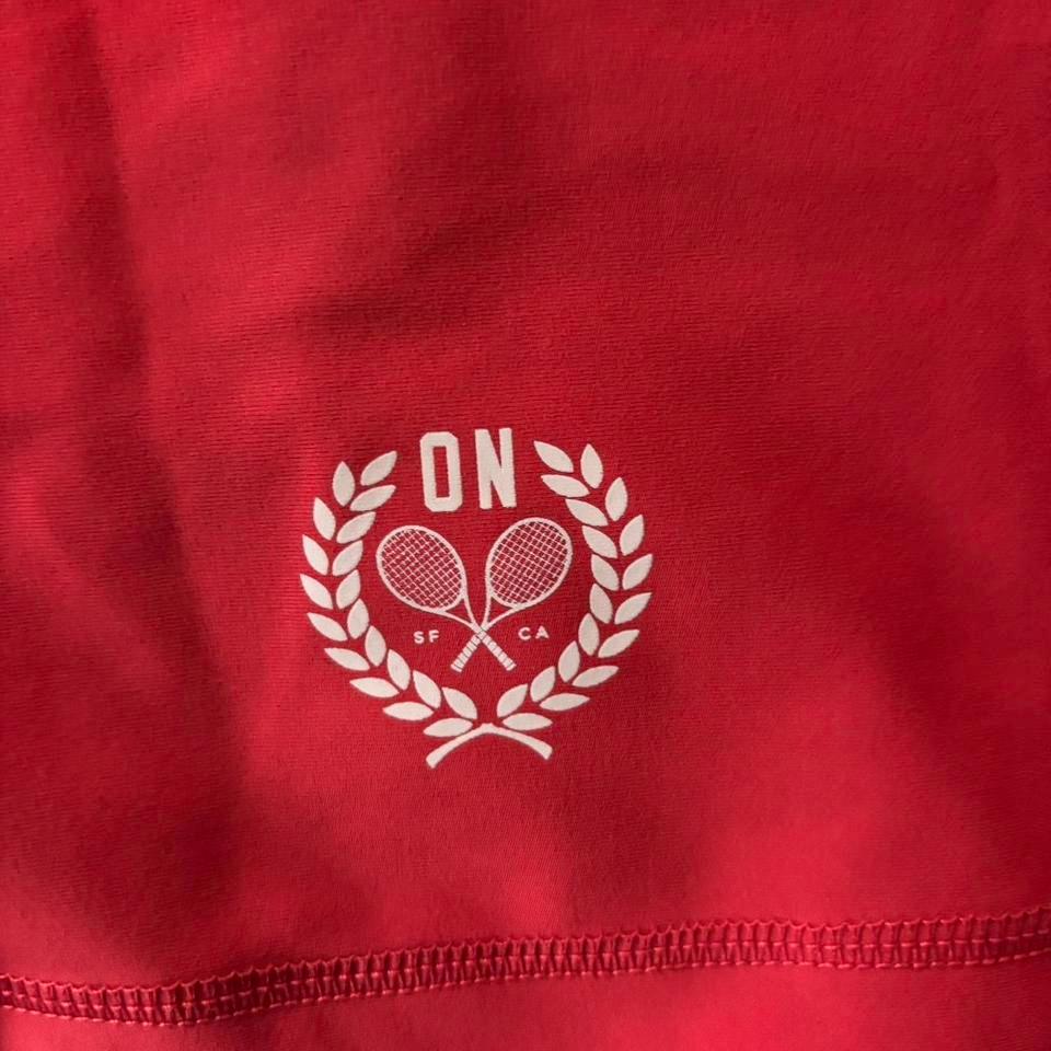 Red Old Navy Bike Shorts 3