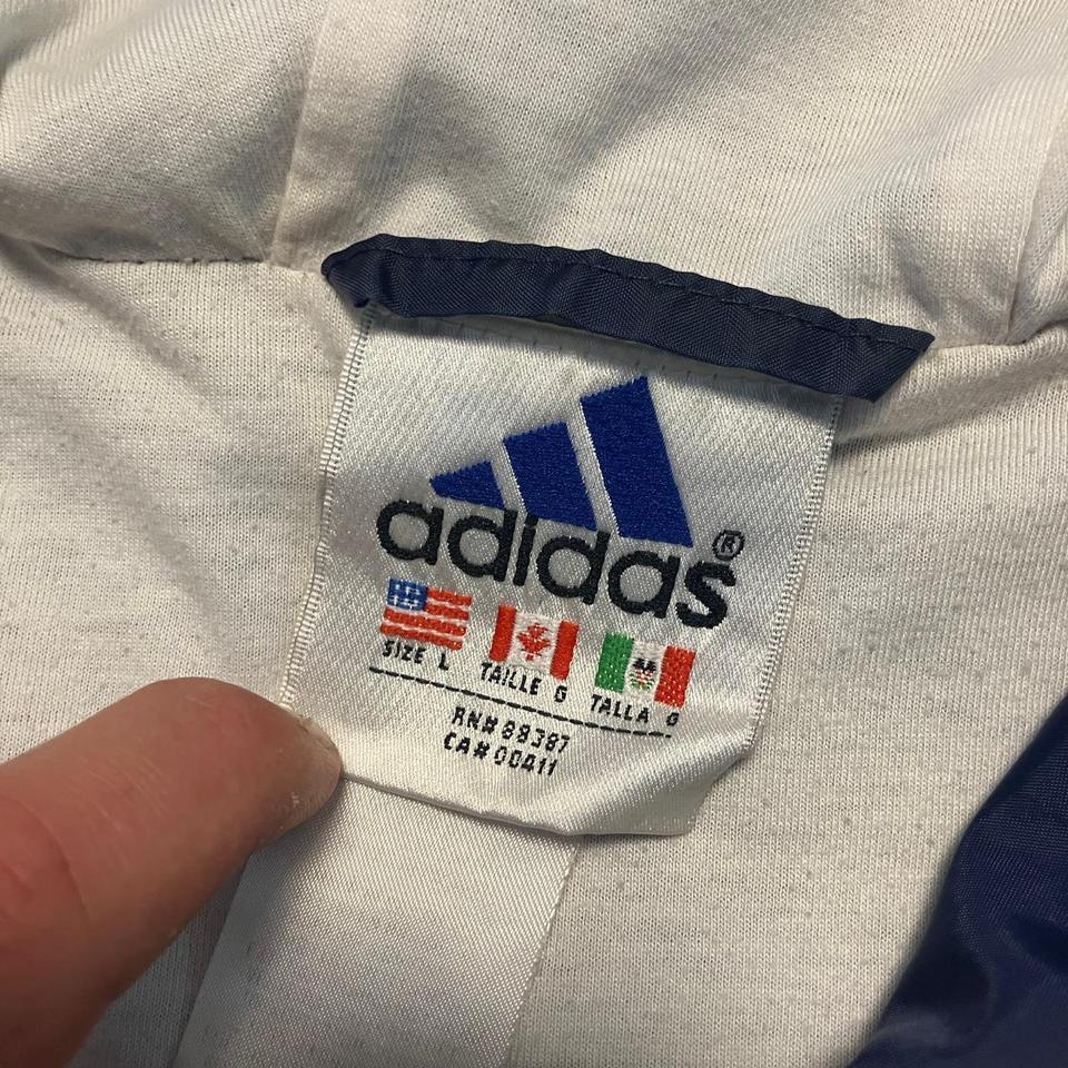 Awesome Y2k 1990s White Striped Badf 5