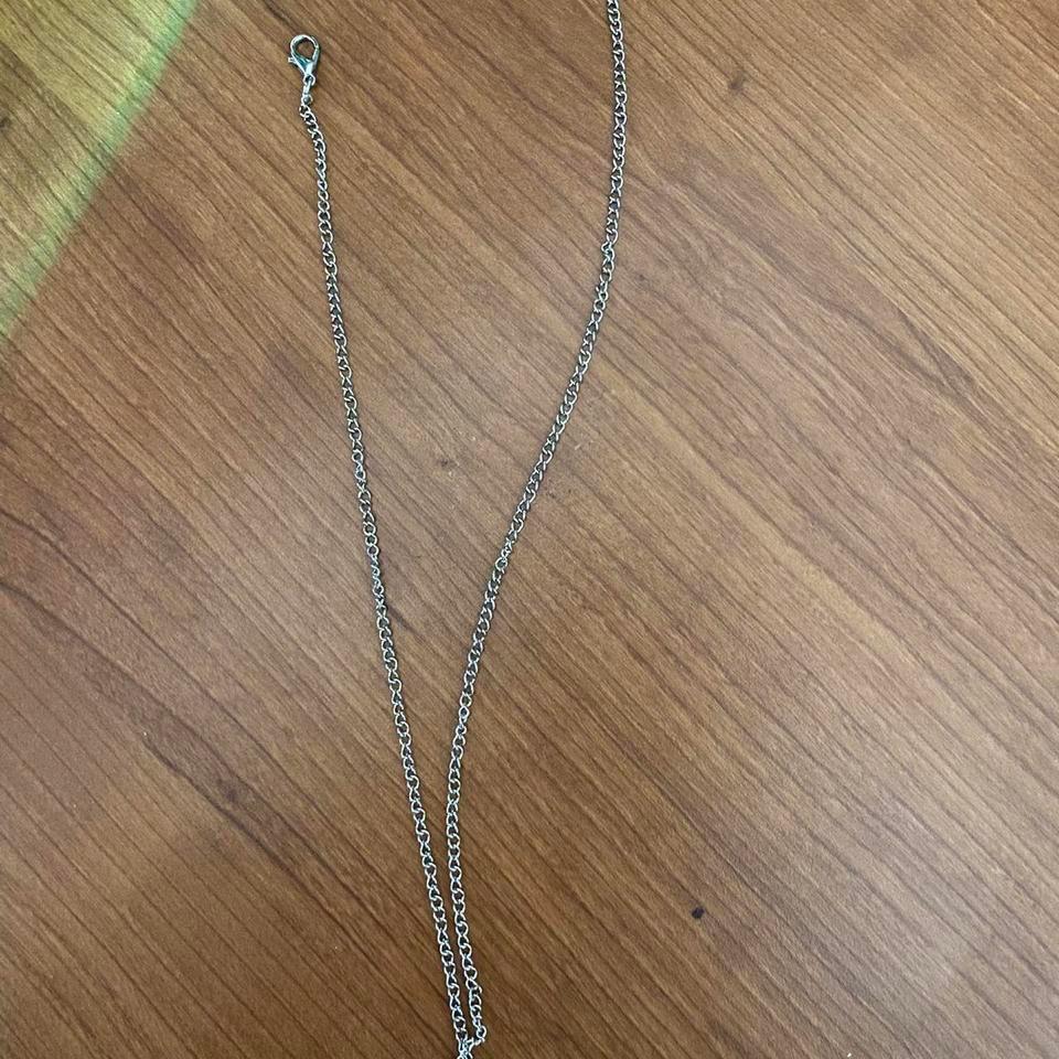 Silver Cross Necklace Chain With 4640 4