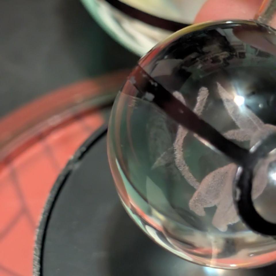 Glass Pokeball With A Pikachu Eece 5