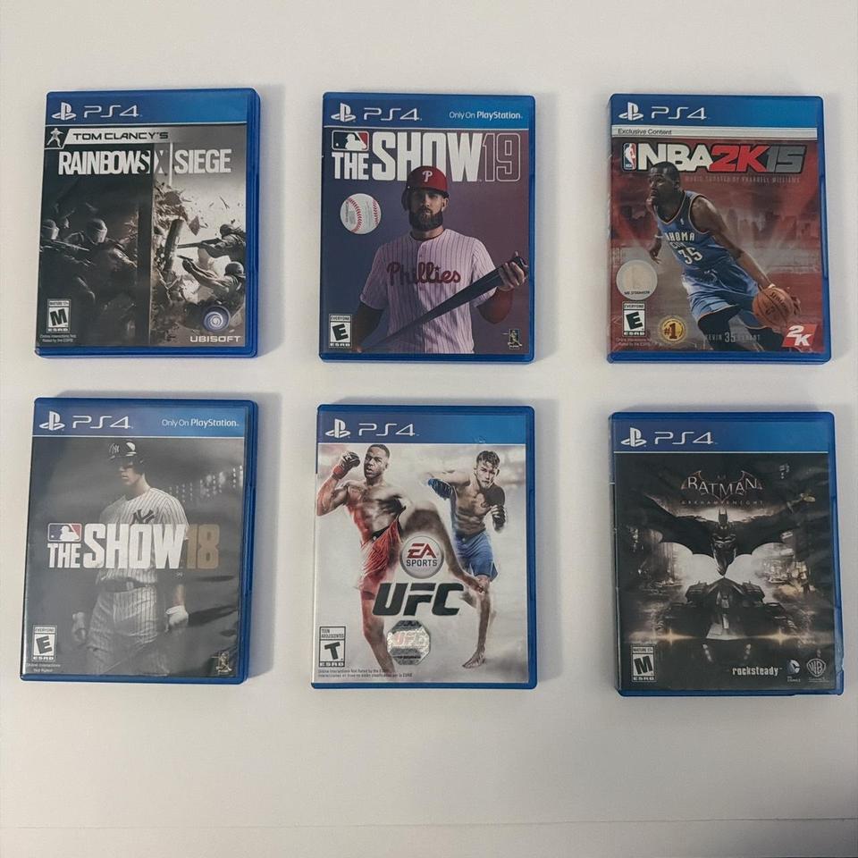 6 Ps4 Games Rainbow Six