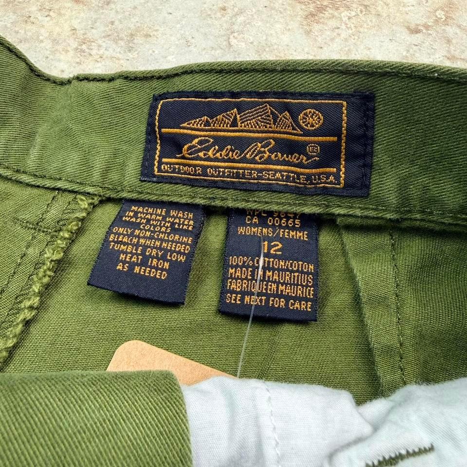 Vtg Eddie Bauer Green Cotton 62ed 3