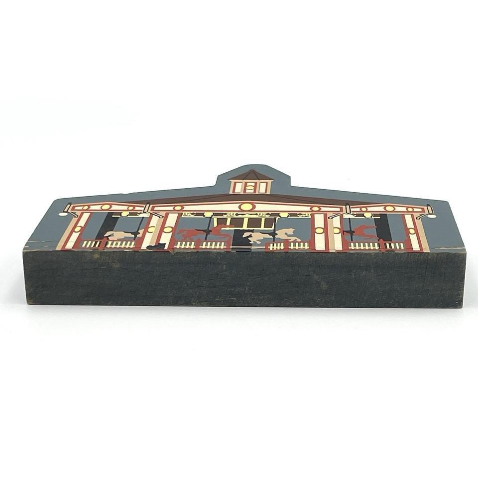 Vintage 1991 Cats Meow Carousel Edc4 7