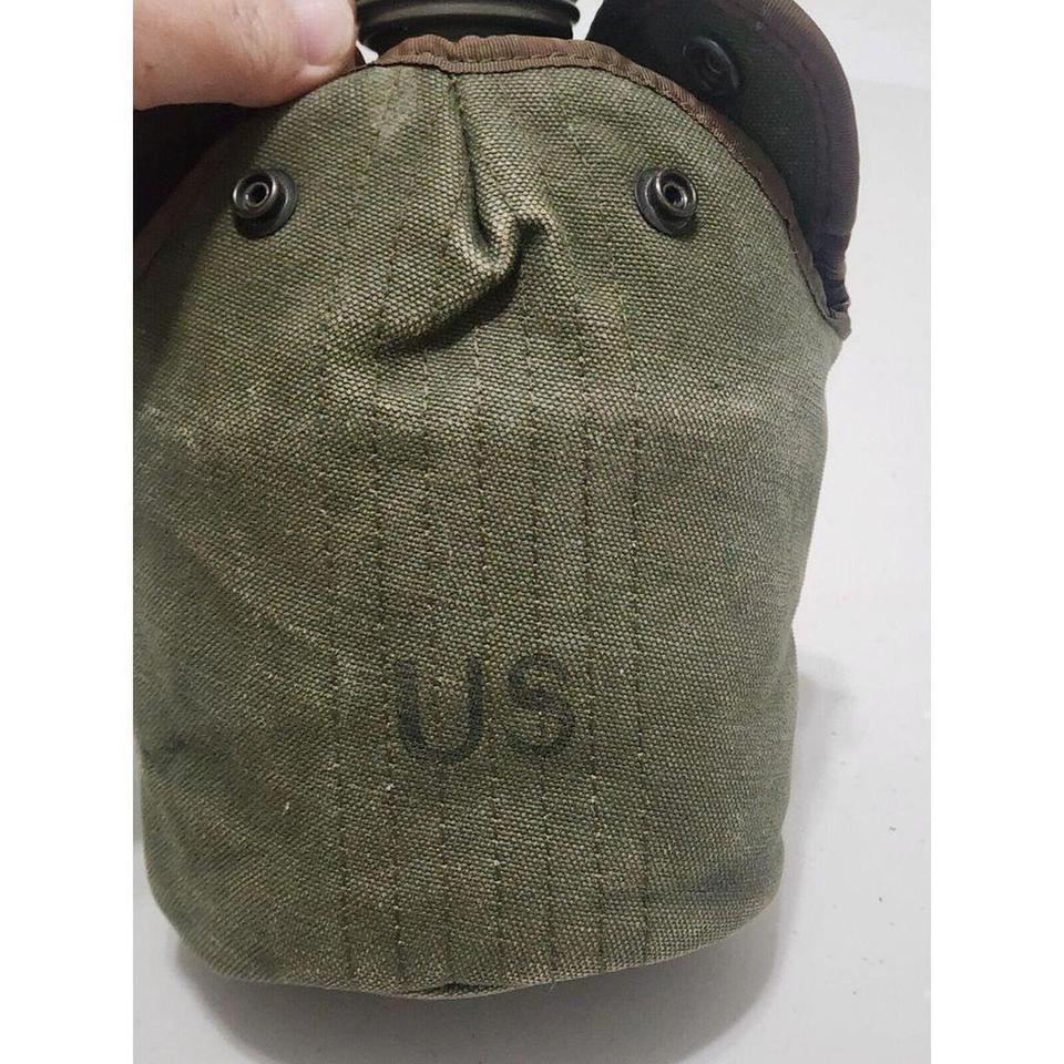 Vtg 1969 Water Canteen Cover Dc04 3