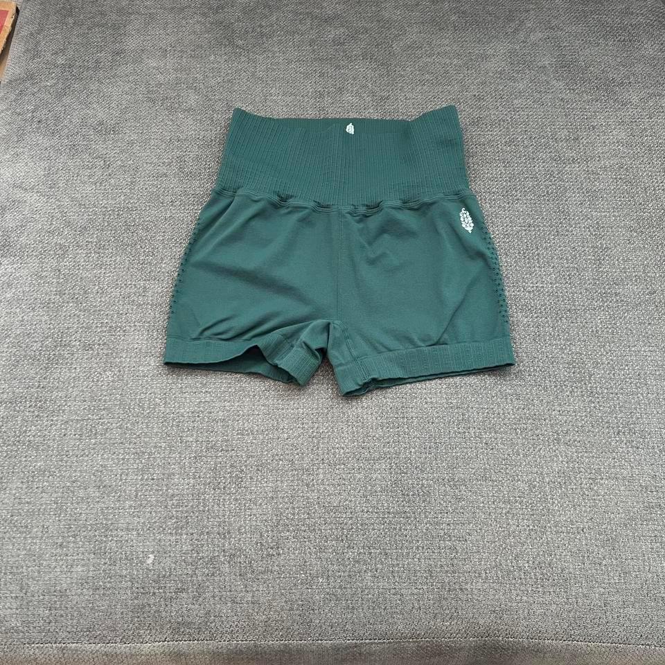 Free People Movement Green Shorts Fe35 2