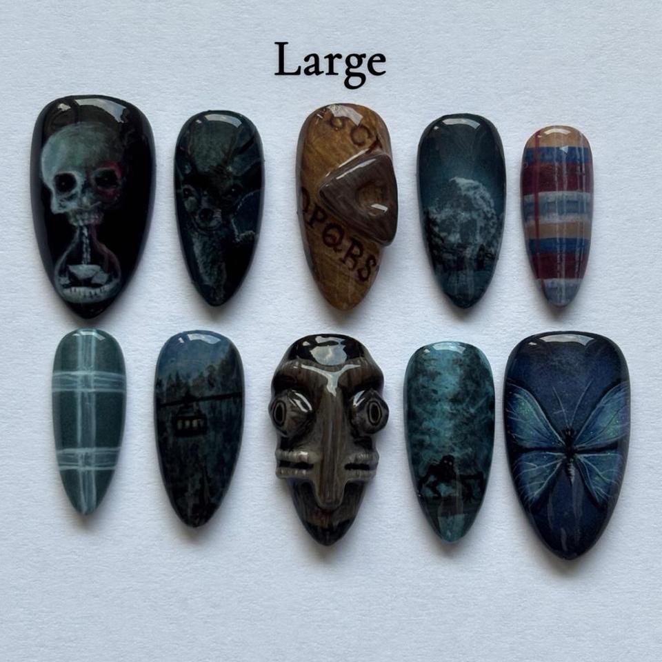 Large Until Dawn Press On