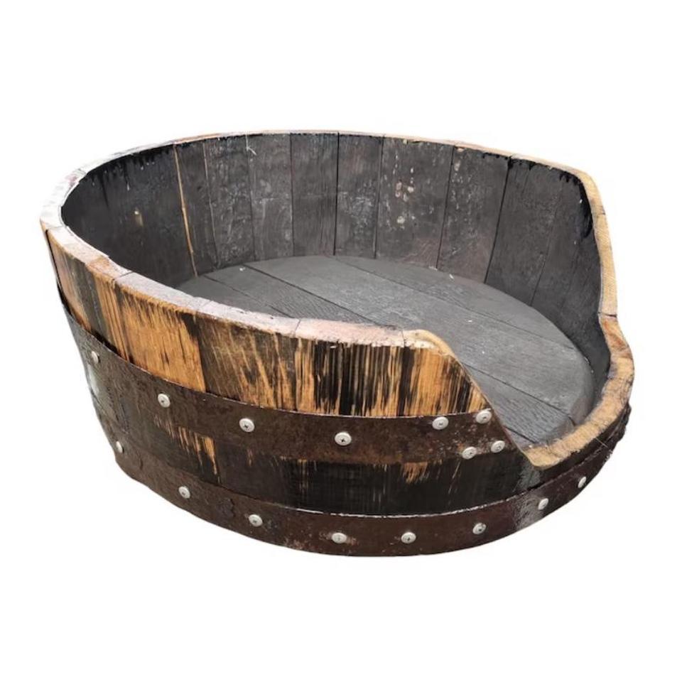 Brown Barrel Dog Bed Dogbed 2