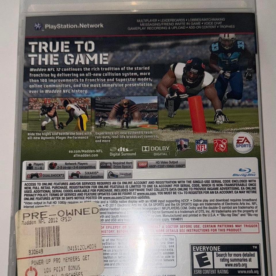 Madden 12 For Ps3 Maddenfootball 4