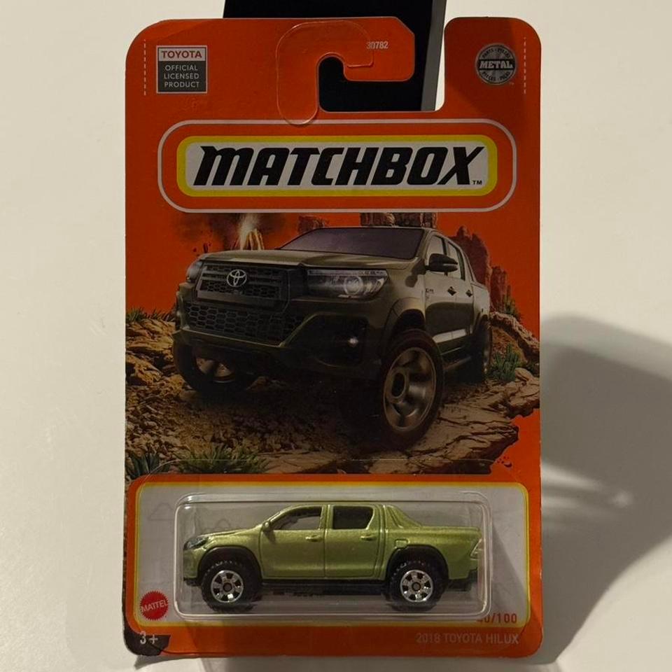 Green Toyota Hilux Pickup Truck