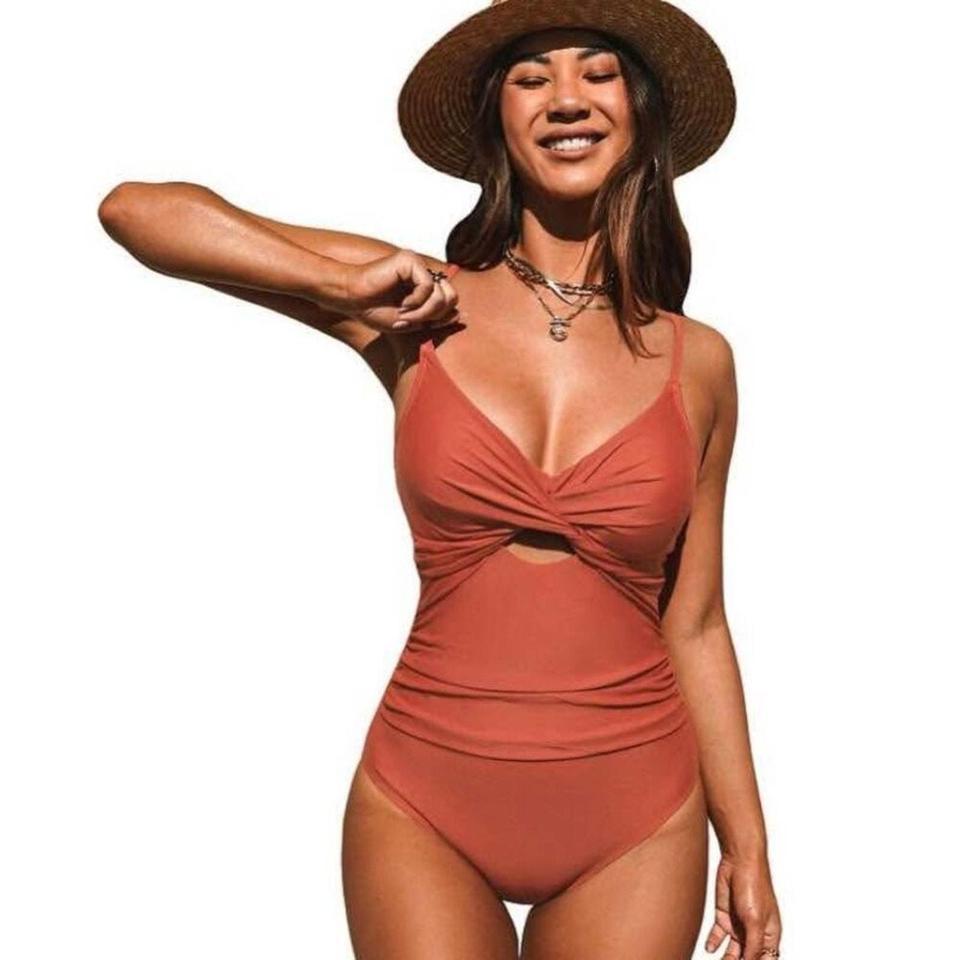 Womens Twist Front Cutout One 2ab1