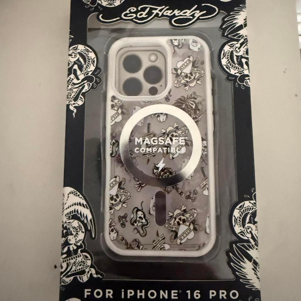 White Ed Hardy Phone Case Ef19