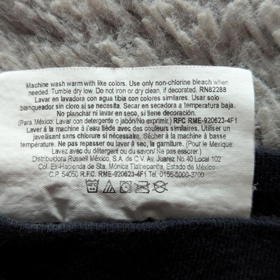 Black Russell Athletic Long Sleeve 3