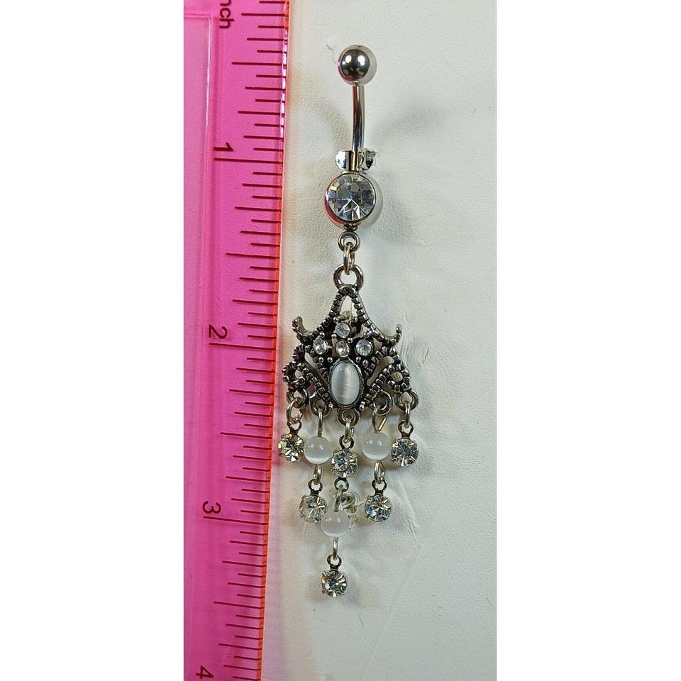 Vintage 90s Chandelier Belly Button Ddcf 5