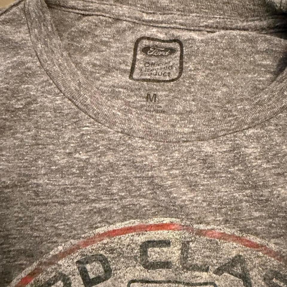 Soft Cotton Grey Ford Mustang 3404 3