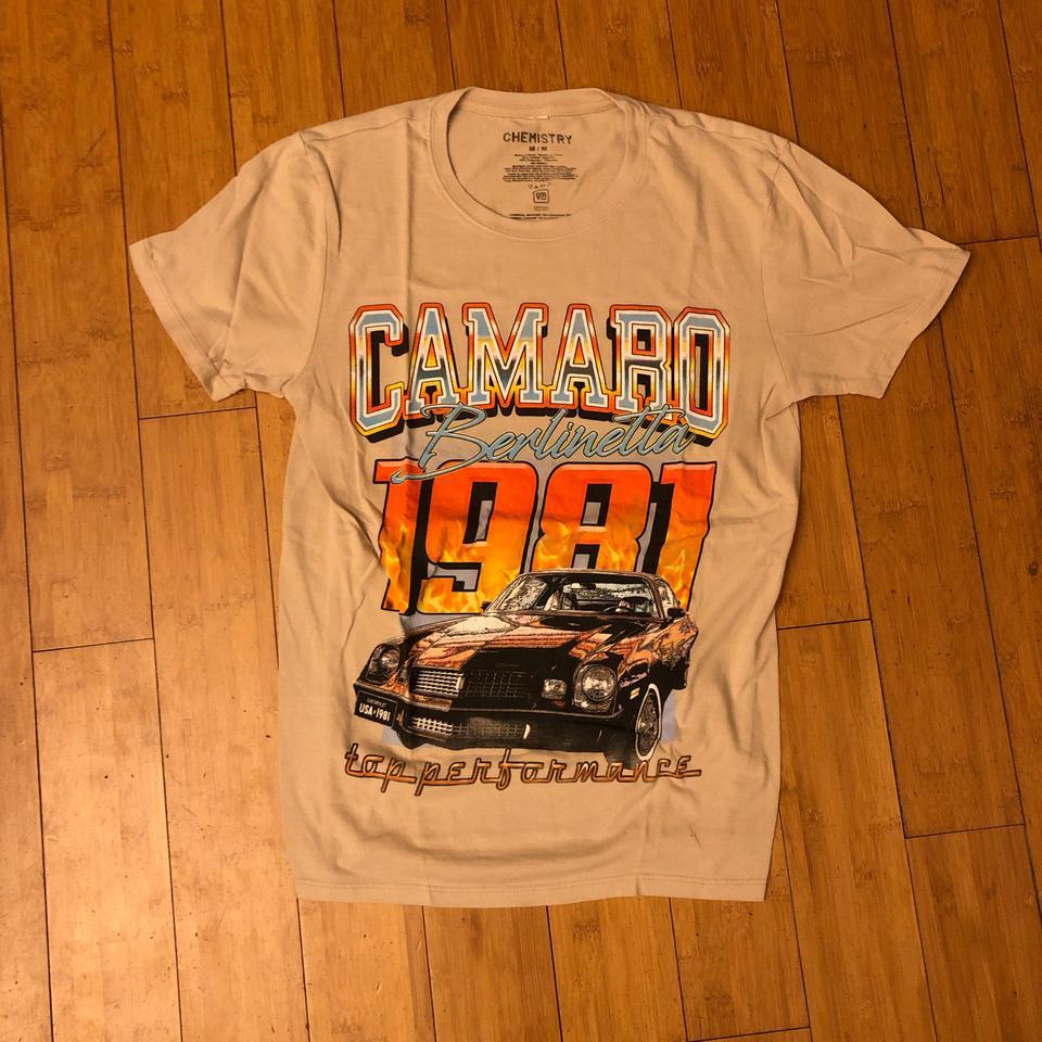 Cream Camaro 1981 Tee