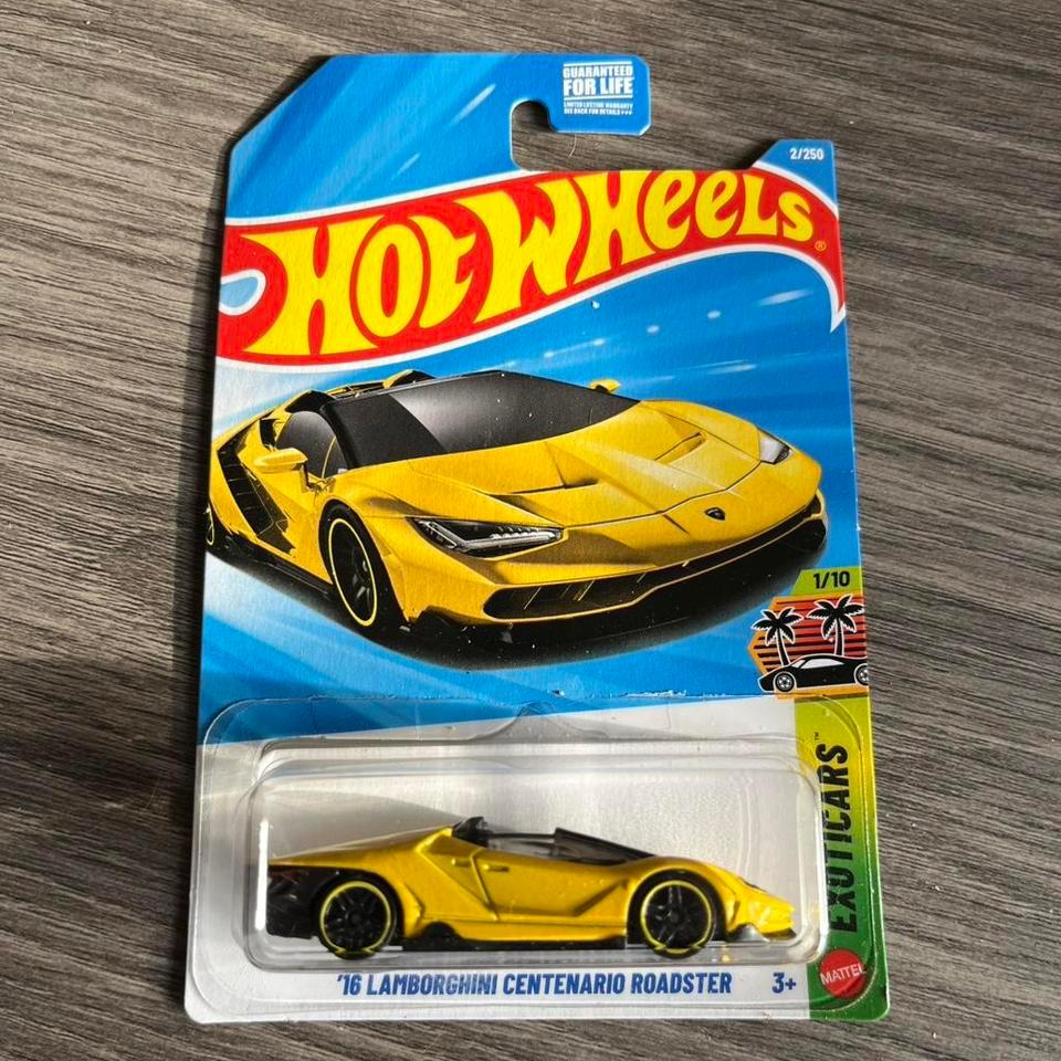 Hot Wheels Yellow Lamborghini Centenario 9f85