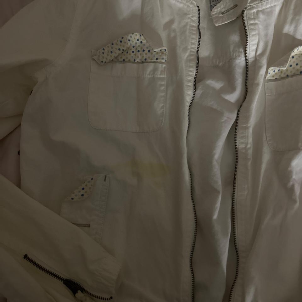 Old Navy White Jacket With A9a1 2