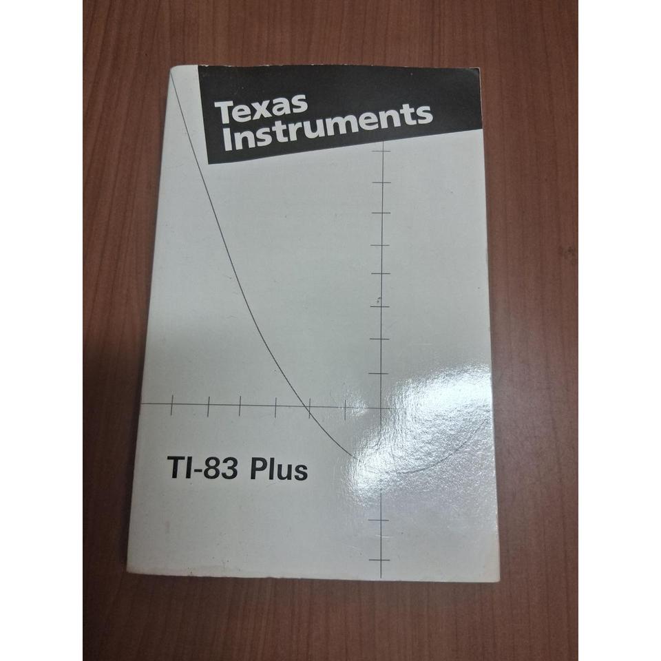 Vtg Texas Instruments Guidebook Ti 83